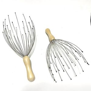 28 Claws 24 Scalp for Body Relaxing Wood Handle Head Scratcher <b>Massager</b> - Product Image 6