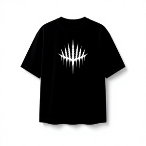 Camisetas Casuales de Algodón 100% con Estampado DTF, Ecológicas, Transpirables, de Secado Rápido y Corte Holgado para Hombre, al por Mayor - Product Image 1