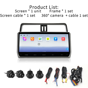 Unidad Principal para Auto Toyota Prado 18-22 con Pantalla Táctil de 12.3'', 4+64GB, Wifi 5G Opcional, Reproductor Panorámico de 360°, Pantalla HD para Auto - Product Image 3