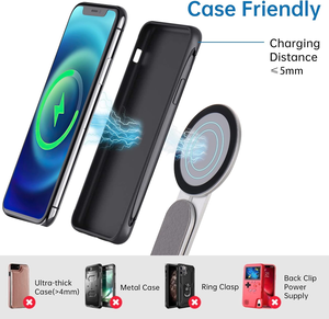 <span class=keywords><strong>Support</strong></span> magnétique pour téléphone <span class=keywords><strong>portable</strong></span> 15W Chargeur rapide sans fil pour <span class=keywords><strong>ordinateur</strong></span> <span class=keywords><strong>portable</strong></span> <span class=keywords><strong>Support</strong></span> pour téléphone <span class=keywords><strong>portable</strong></span> Compatible pour iPhone12/13/14 - Product Image 2