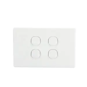 YOUU Wenzhou New 3 Gang Australian Standard SAA Approved Electrical Light Switches