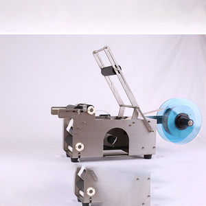 Machine d'étiquetage électrique pour petites bouteilles rondes en PET / Machine d'étiquetage semi-automatique à colle <span class=keywords><strong>froide</strong></span> pour tubes en papier - Product Image 6