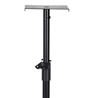 LEILEI SBS-9 support de haut-parleur en métal, robuste, hauteur réglable, moniteur de Studio, Base triangulaire, support au sol