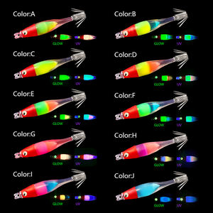 Hameçon tubulaire réfléchissant UV lumineux de 5 cm de qualité supérieure pour la pêche en eau salée côtière – Accessoires et matériel de pêche OEM - Product Image 4