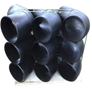 butt welded seamless q235 carbon alloy steel Ansi B16.9 sch 80 elbow carbon steel 90 degree elbow