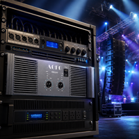Amplificateur de puissance professionnel de classe TD à 2 canaux 1300W pour haut-parleurs de graves, subwoofers, système de sonorisation PA
