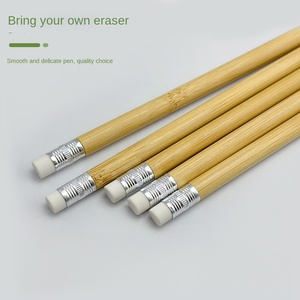 Bán Buôn Chế Biến Tre Vĩnh Cửu Bút Chì Với Eraser Logo Tùy Chỉnh Phác Thảo Bút Cho Trẻ Em Và Sinh Viên - Product Image 2