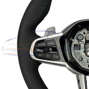 Volant en cuir modifié HJX Black Series pour M8 8 7 X7 6 GT M5 5 X5 X4 X3 F10 E70 E90 ZC-I7-P101 - Product Image 4