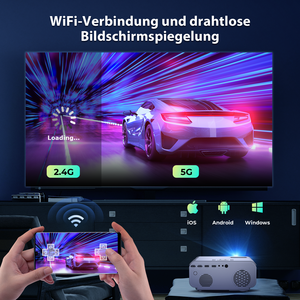 Proiettore Hd supporto 4K 3D Home Cinema Google Os proiettore Beamer proiettore Video intelligente in vendita - Product Image 5