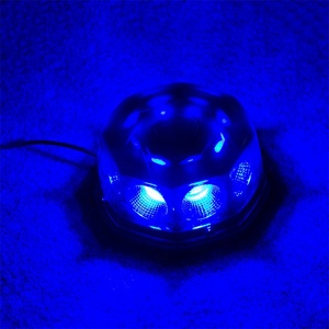 40W Ad Alta luminosità 12V-24v LED <span class=keywords><strong>Blu</strong></span> <span class=keywords><strong>lampeggiante</strong></span> magnetico strobo faro luci per tuck - Product Image 5