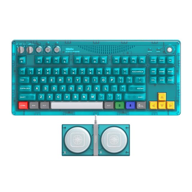 OEM ODM Retro 87 Mechanical Keyboard Hot Swappable Wireless Gaming Keyboard with RGB Backlight Bluetooth24GUSBC Linear Switches