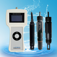 Kits de test de la qualité de l'eau environnementale LMS-PA100P 8 en 1 Moniteur ORP/EC/Conductivité/COD/Amoniac/pH et TDS Mètre Aquaculture