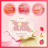 Best-seller - Soins du corps - Glaze corporel naturel artisanal de qualité supérieure avec parfum de pêche et de grenade