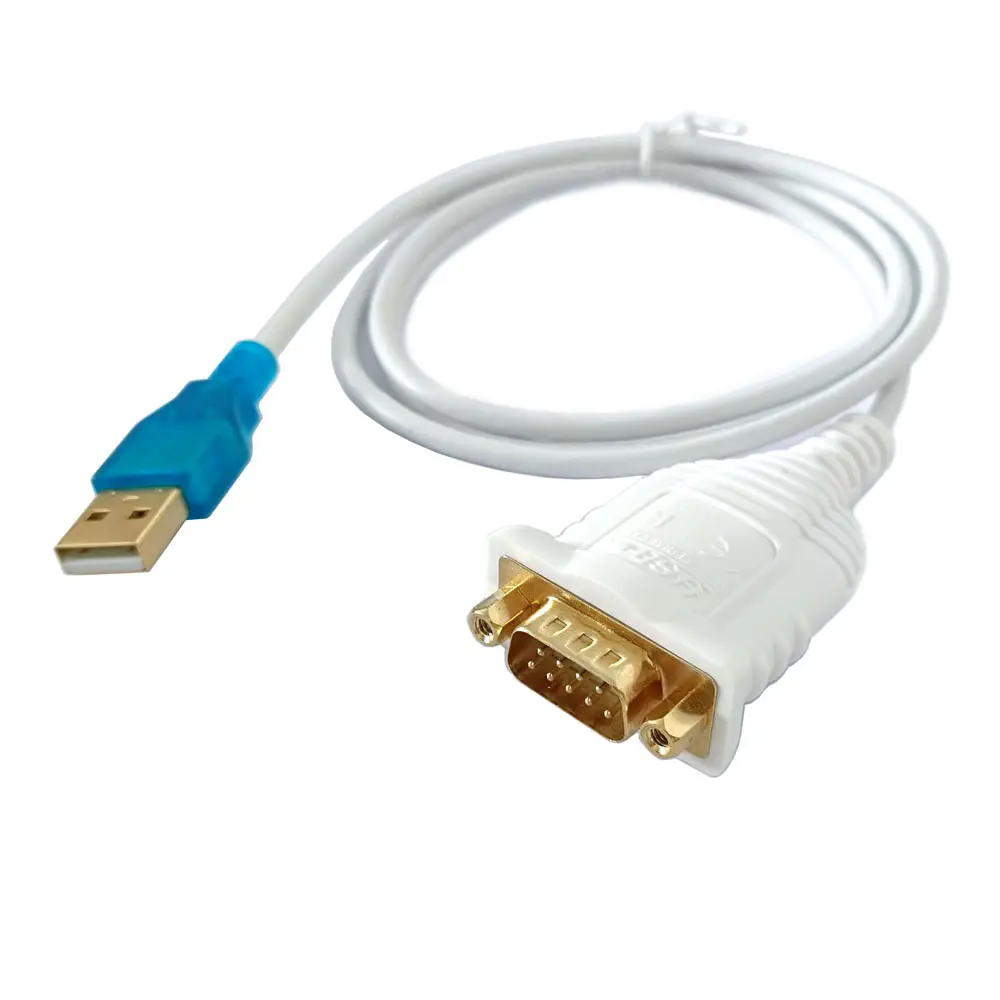 DS_US232R-10_R-100-500 호환성 케이블 백색 색깔 USB RS232 DB9pin 남성 US232R-100 500