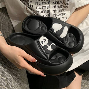 XIXITIAO pantoufles à la mode pantoufles confortables hommes adultes drôle dans la maison animal maison pantoufles femmes <span class=keywords><strong>panda</strong></span> ours chaussures pour femmes - Product Image 6