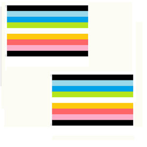 Bandera del Orgullo Gay LGBT de <span class=keywords><strong>Filadelfia</strong></span>, de Poliéster de Doble Cara, de 3x5 Pies, en Oferta - Product Image 1