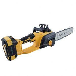 Vente directe d'usine, scie à chaîne à batterie au lithium de 12 pouces, scie à chaîne sans balais, outils électriques, scie sans fil pour le jardin et le bois - Product Image 1