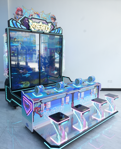 Machine de <span class=keywords><strong>jeu</strong></span> d'arcade vidéo d'intérieur à monnayeur pour 4 joueurs, de type pêche en mer, à forte rentabilité et avec fonction de rédemption de tickets - Product Image 3