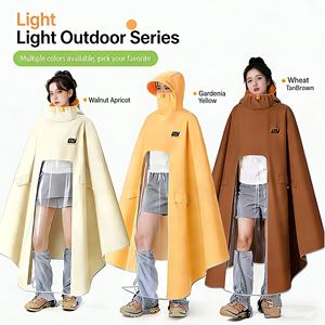 Poncho Impermeable para Motocicleta y Bicicleta Eléctrica con Protección Facial Completa - Product Image 5