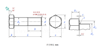 Vis hexagonale DIN931 à filetage partiel, acier Gr 4.8/8.8/10.9/12.9, finition noire, zinguée HDG, M1.6-M12, emballage personnalisé, en stock, directement de l'usine