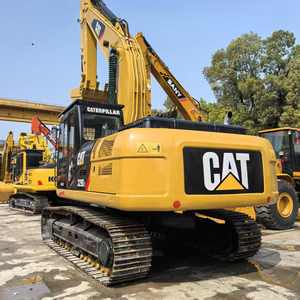 Excavatrice sur chenilles Caterpillar 329D2L, 29 tonnes, jaune, machine de terrassement hydraulique, équipement lourd - Product Image 5