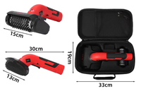 Kit de gril de cuisine pour barbecue, brosse de nettoyage, outils de cuisson, batterie au lithium, grattoir à glace électrique puissant