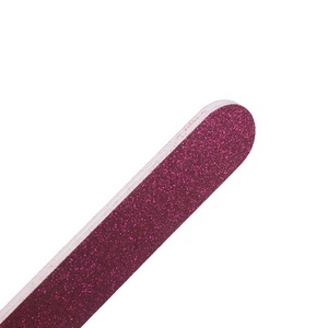 Özelleştirilmiş Grit ile profesyonel moda <span class=keywords><strong>Glitter</strong></span> zımpara kurulu düz tırnak törpüsü - Product Image 6