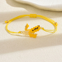 Zomerse schattige Bohemian fruit-kralen handgeweven micro-insert verstelbare Miyuki zaadkraal armband met andere plating voor dames cadeau