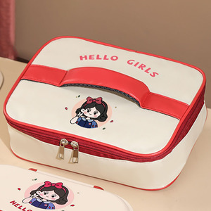 Cartoon Portable Insulated <b>Lunch</b> Bag Aluminum Foil Lining For Students Camping Meals - Product Image 3