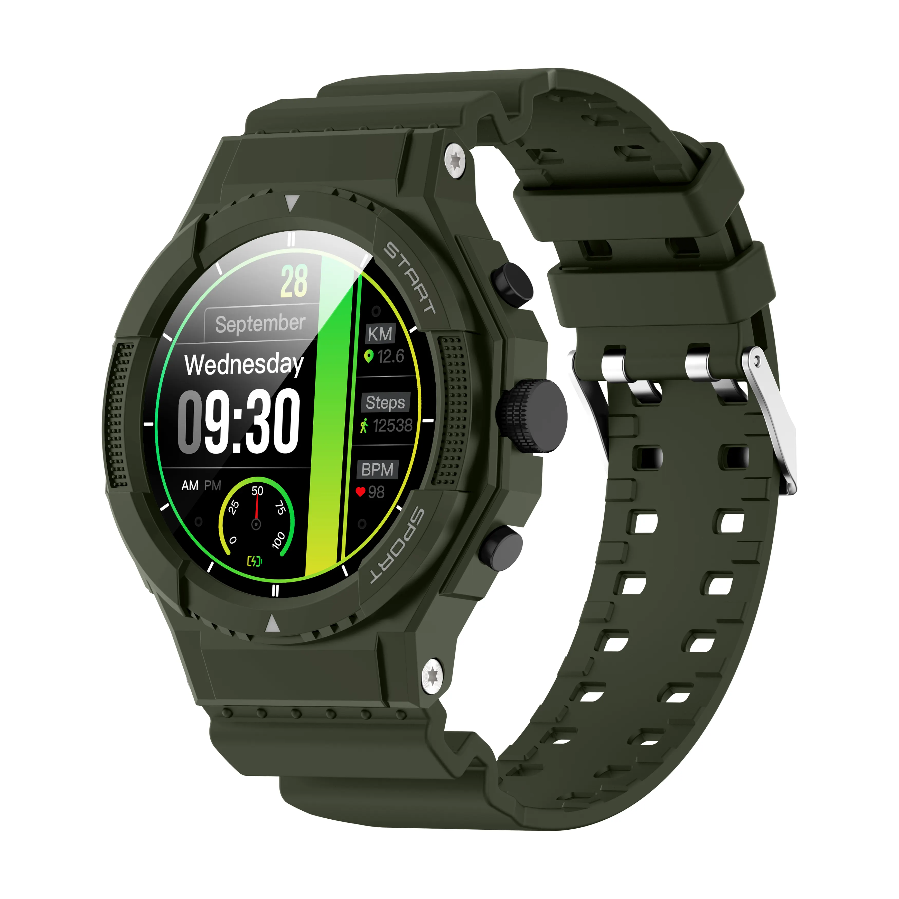Gps 스마트 시계 트렌드 제품 2023 신상품 스포츠 시계 건강 모니터 피트니스 트래커 BT 통화 Smartwatch 여성 남성