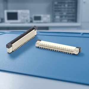 Conectores Flexibles Planos FFC FPC de Alto Rendimiento ZFPC SMT Vertical 841RXXPTX-41_0.5ph 4~60 pines, Aleación de Cobre, Recubiertos de Estaño, 2 mm de Altura - Product Image 3