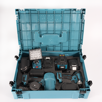 Ensemble complet d'outils électriques sans fil rechargeables, outils électriques multifonctionnels pour la menuiserie et les travaux d'assemblage