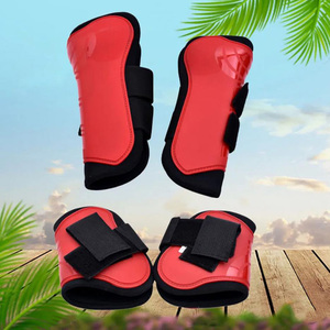 Stivali per la cura delle gambe <span class=keywords><strong>del</strong></span> <span class=keywords><strong>cavallo</strong></span> di alta qualità stivali per tendine <span class=keywords><strong>del</strong></span> <span class=keywords><strong>cavallo</strong></span> aperti davanti/stivale per la protezione dell'equitazione - Product Image 1