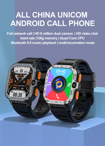 Rugged 4G PGD Smartwatch simcard 5G 3G tất cả netwirk netcom S9 <span class=keywords><strong>S8</strong></span> siêu gồ ghề thể thao Outlook <span class=keywords><strong>Dual</strong></span> Camera PGD 4G thông minh đồng hồ - Product Image 2