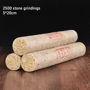 2500 Steen Slijpen 3*20Cm Traditionele <span class=keywords><strong>Chinese</strong></span> Steengrond Moxa Stok Steen Gefreesd Proces Voor Verbeterde Werkzaamheid - Product Image 1