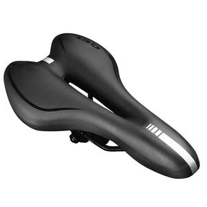 Venta caliente de la PU montaña frente de la bicicleta asiento estera suave <span class=keywords><strong>MTB</strong></span> bicicleta ciclismo gel <span class=keywords><strong>amortiguador</strong></span> bicicleta sillín de la bicicleta - Product Image 5