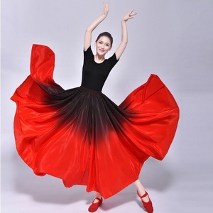 Robes de <span class=keywords><strong>danse</strong></span> <span class=keywords><strong>flamenco</strong></span> pour femmes, tenues de scène, jupes de <span class=keywords><strong>danse</strong></span> à 360/540/720 degrés, costumes féminins, Vestido - Product Image 1
