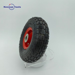 NS Discount 10% Off Factory Small 4.10/3.50-4 Roues/pneus pneumatiques en caoutchouc pour chariots à roulettes Autres roues Pneus et accessoires - Product Image 4