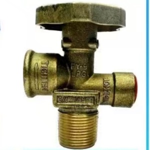 Válvula de gas LPG FY-9 de 3/4 pulgadas con cierre manual roscado para conexión a tanque de propano - Product Image 1