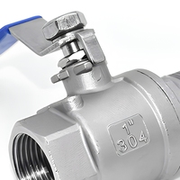 Vanne à boisseau sphérique manuelle en acier inoxydable 201 à noyau perforé pour conduites de vapeur, fabrication OEM, vente en gros
