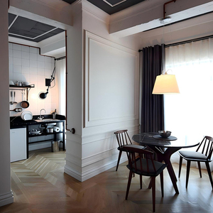 Ensemble de meubles de chambre d'hôtel en bois massif, service professionnel de décoration intérieure pour hôtels urbains et boutiques design, pour projets. - Product Image 5