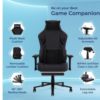 Nouvelle Chaise de Gaming Économique 2026, Chaise de Bureau Personnalisée avec Accoudoirs 4D Silencieux, Ensemble Complet Bureau et Chaise Assorti