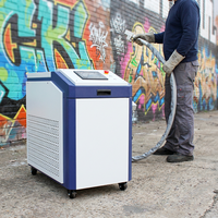 Máquina de Limpieza Láser UNITEK de 3000W de Alta Potencia Continua para Fabricación Industrial de Metales, Eliminación de Óxido con Láser de Fibra
