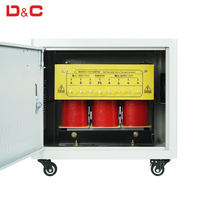 Transformateur abaisseur triphasé 5kva 10kva 15kva 20kva 600v 480v 440v 400v 380v 220v 208v avec boîtier