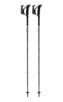 Bâton de randonnée réglable en fibre de carbone avec poignée en mousse EVA, léger, 3 sections, avec embout en carbure de tungstène à dégagement rapide