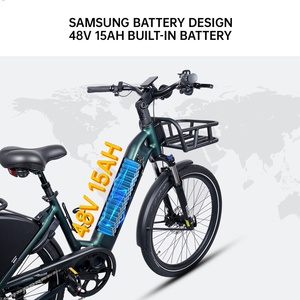 Vélo <span class=keywords><strong>Cargo</strong></span> avec Moteur Bafang, Vélo Électrique avec Freins Hydrauliques, avec Batterie Samsung, pour Livraison - Product Image 3