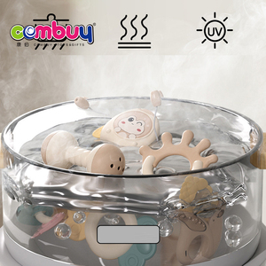 Jouets musicaux <span class=keywords><strong>pour</strong></span> tout-petits, dessin animé, peuvent être bouillis, sécurité, jouets en plastique à main, hochets sensoriels <span class=keywords><strong>pour</strong></span> bébés - Product Image 2