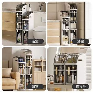 Organiseur de tiroirs en ambre avec portes coulissantes, armoire de rangement multi-niveaux pour bureau à domicile - Product Image 2