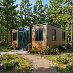 Casa Contenedor Modular Expandible <span class=keywords><strong>de</strong></span> 20 y 40 pies con Cocina Moderna, Cabaña Pequeña para Vivir al Aire Libre en Fines <span class=keywords><strong>de</strong></span> <span class=keywords><strong>Semana</strong></span> - Product Image 1