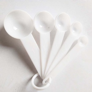 <b>Measuring</b> <b>Spoon</b> Set 5 Piece Plastic With Graduations Food Grade For Kitchen Use - Product Image 4